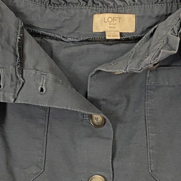 Loft Outlet Mini Skirt with Pockets Size 4P - Picture 10 of 11